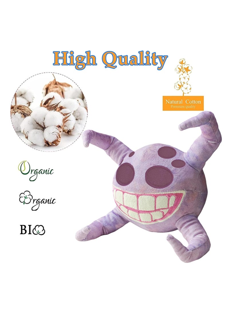 Doors Floor 2 Horror Plush Toy, 20cm Soft and Cute Grumble Plush Animal Doll, Door Plush Animal Plush Doll, Suitable for Game Fans, Children's Birthday Holiday Gift (Four Tentacle Monster) - Image 4